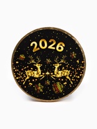 Шоколадная медаль «Новый год 2026», 25 г - Фото 2