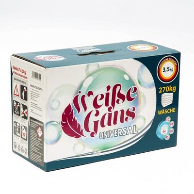 Стиральный порошок WEISSE GANS, Universal, 3,5 кг