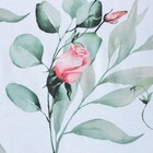 Постельное бельё Евро LoveLife «Розы»: пододеяльник 200х217см+наволочка 50х70см-2шт, поплин, 125 г/м² - Фото 5