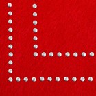 Набор сервировочных салфеток Доляна "Стиль", цвет красный - 2 шт. - фото 4358025
