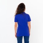 Футболка-поло женская, цвет ярко-синий, размер 44 (M) - фото 21702562