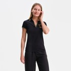 Футболка женская, цвет чёрный, размер 44 (M) - фото 34948987