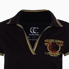 Футболка женская, цвет чёрный, размер 44 (M) - фото 34948993