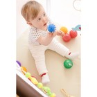 УЦЕНКА Развивающие массажные мячики с шипами твердые «Ёжики», 4 шт., d=5.6.7.8 см - Фото 3