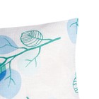 Наволочка Экономь и Я 70х70 «Эвкалипт» цвет синий 100гр/м2,100%хлопок, бязь - фото 804954248