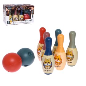 {{photo.Alt || photo.Description || 'Уценка Боулинг «Котята», 6 кеглей 15×5 см, 2 шара диаметром 8 см'}}