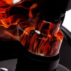 УЦЕНКА Электромотоцикл «Чоппер», 2 мотора, пламя, глянец (нет опорной спинки, трещина на фаре и корпусе, потёртости, нет звука, внутреннее повреждение) - Фото 9