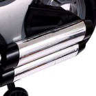 УЦЕНКА Электромотоцикл «Чоппер», 2 мотора, пламя, глянец (нет опорной спинки, трещина на фаре и корпусе, потёртости, нет звука, внутреннее повреждение) - Фото 10