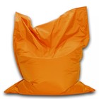 Кресло-мешок Мат мини, размер 120х140 см, ткань оксфорд, цвет оранжевый неон - фото 296412116