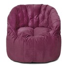 Кресло Челси, размер 85х85 см, ткань велюр, цвет розовый - фото 291428039