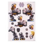 3D конструктор из пенокартона «Transformers, Гримлок», 1 лист, Трансформеры 7472686 - фото 319767770