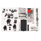 3D конструктор из пенокартона «Transformers, Мегатрон», 3 листа, Трансформеры - Фото 2
