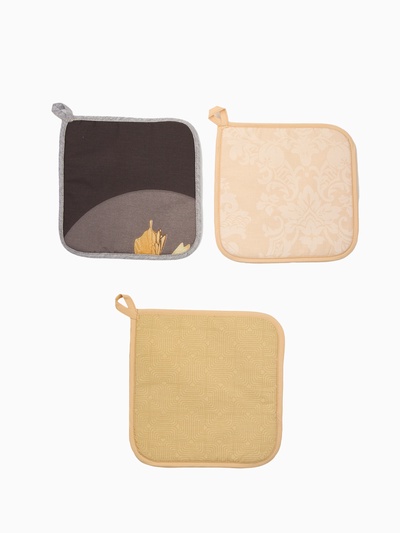 Прихватка 18×18 см, бязь 140 г/м², 100% хлопок, МИКС