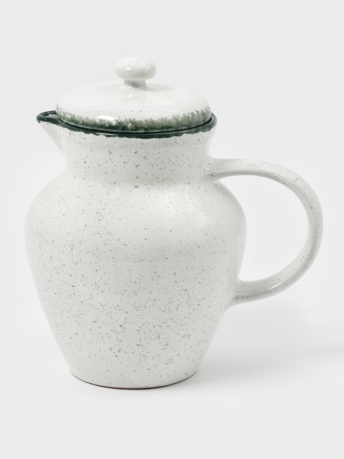 Кувшин Борисовская керамика «Варадеро», 1.7 л, 22×15 см, белый - Фото 1