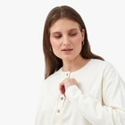 Лонгслив женский MINAKU: Basic line цвет экрю, р-р 48 9084237 - фото 14068568