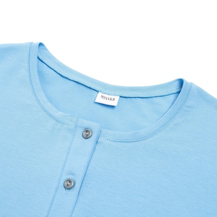 Лонгслив женский MINAKU: Basic line цвет серо-голубой, р-р 46 55762