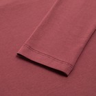 Лонгслив женский MINAKU: Basic line цвет бордовый, р-р 44 - фото 60051