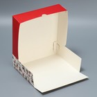 Коробка для кондитерских изделий «Хюгге», 17 х 20 х 6 см, Новый год - Фото 5
