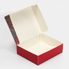 Коробка для кондитерских изделий  «С новым годом!», 17 × 20 × 6 см - Фото 5