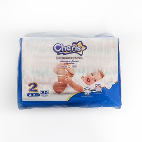 Детские подгузники Cheris  30 шт. размер S (4-8кг)