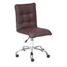 Кресло ZERO экокожа, коричневый 36-36 - фото 109583535