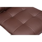 Кресло ZERO экокожа, коричневый 36-36 - Фото 6