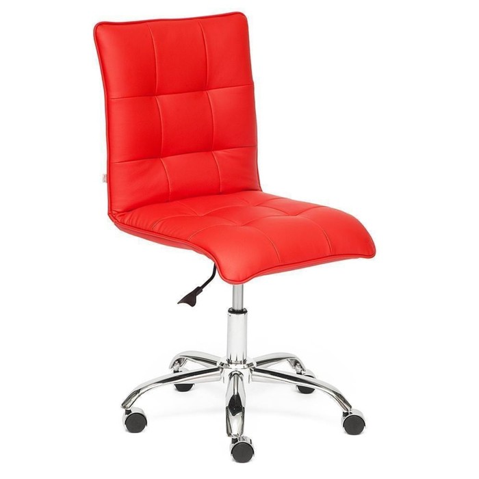 Кресло ZERO экокожа, красный 36-161 - Фото 1