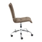 Кресло ZERO флок коричневый 6 - Фото 2