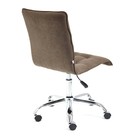 Кресло ZERO флок коричневый 6 - Фото 4