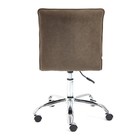 Кресло ZERO флок коричневый 6 - Фото 5