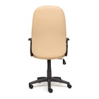 Кресло офисное СН747, с подлокотниками, на колёсиках, экокожа, цвет бежевый 36 - 34 - Фото 7