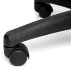 Кресло офисное СН747, с подлокотниками, на колёсиках, экокожа, цвет чёрный 36 - 6 - Фото 4