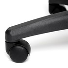 Кресло офисное СН747, с подлокотниками, на колёсиках, ткань, цвет чёрный/серый 207 - Фото 6