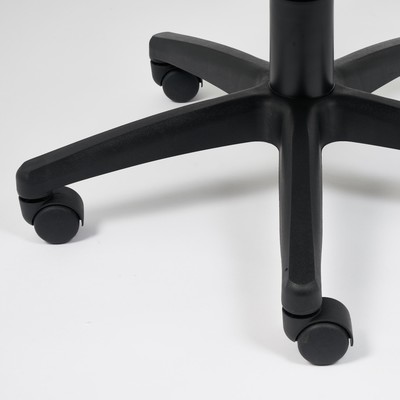 Кресло офисное PARMA 6/TW-24, 620×470×1160 мм, флок, ткань коричневая