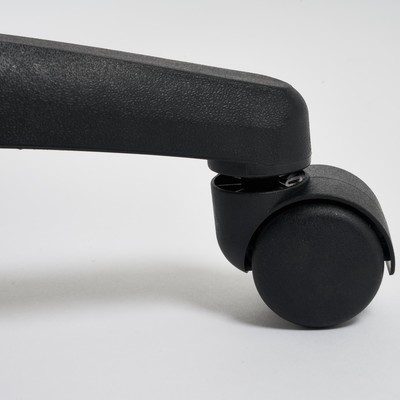 Кресло офисное PARMA 6/TW-24, 620×470×1160 мм, флок, ткань коричневая