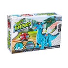Динозавр «Дракон», работает от батареек, световые и звуковые эффекты, цвет красный - фото 3989641