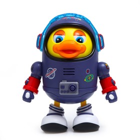 

Игрушка «Утка», танцует, cвет, звук, работает от батареек
