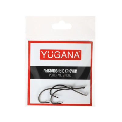 Крючки YUGANA Baitholder, № 1/0, 3 шт.