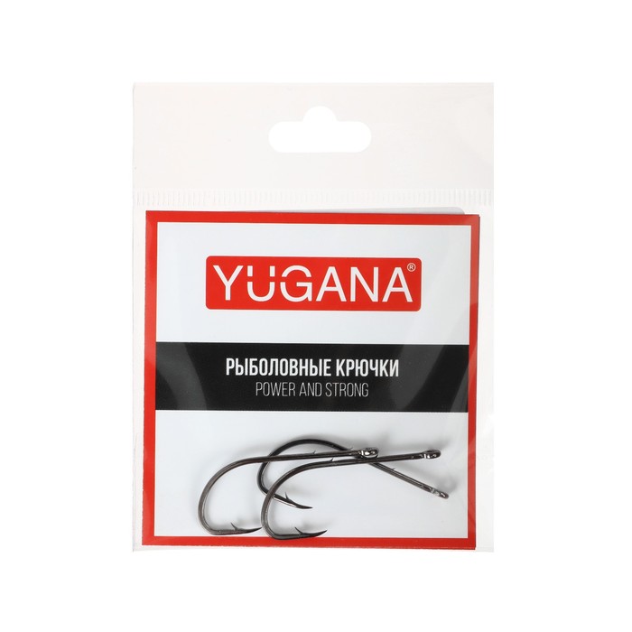Крючки YUGANA Baitholder, № 1/0, 3 шт. - Фото 1