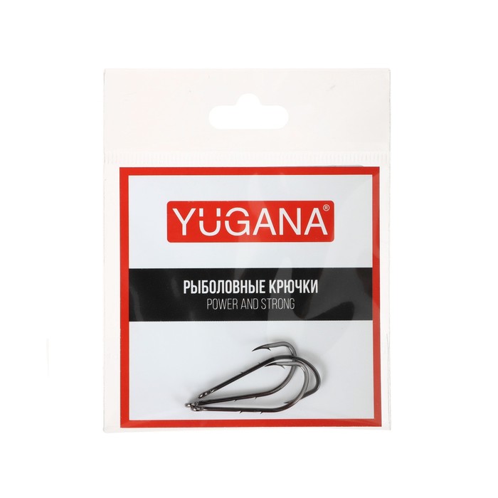 Крючки YUGANA Baitholder, № 2, 3 шт. - Фото 1