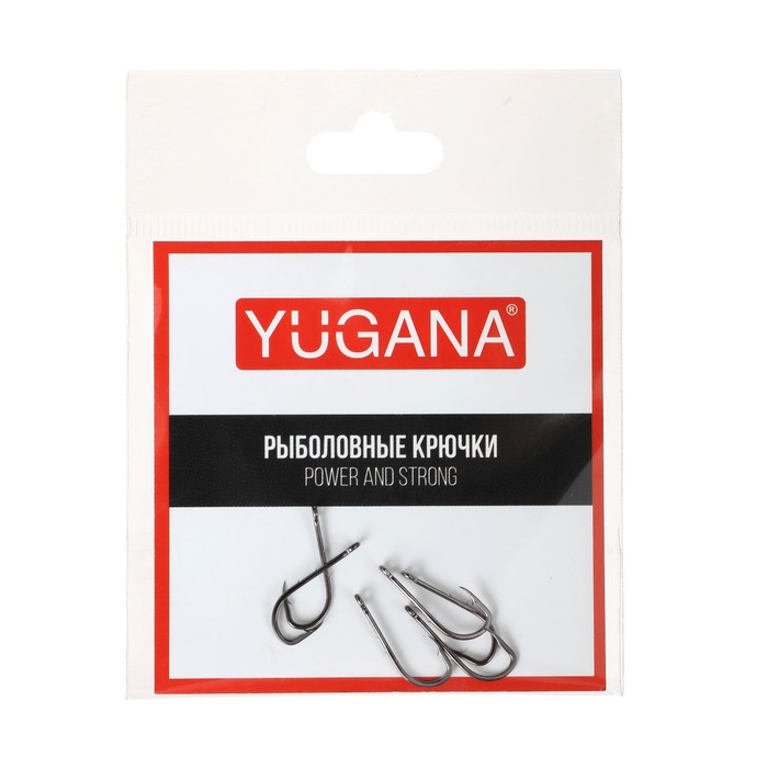 Крючки YUGANA Baitholder, № 8, 6 шт. - Фото 1