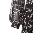 Платье женское с поясом MIST миди, размер 44, чёрный - Фото 10