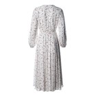 Платье женское с поясом MIST миди, размер 42, белый - Фото 8