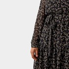 Платье женское MIST plus-size, р.54, черный 9103241 - фото 11565316