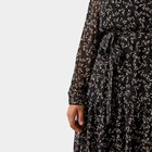 Платье женское MIST plus-size,  р.56, черный - Фото 3