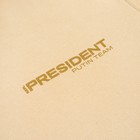 Худи President, размер XS, цвет бежевый - фото 60171