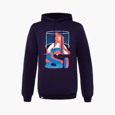 Худи President Спорт.Хоккей, размер XL, цвет синий