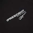 Худи President Black, размер XL, цвет чёрный - фото 60526