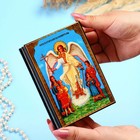 Шкатулка «Ангел-хранитель»  10×14 см, лаковая миниатюра - фото 7669447