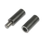 Петля гаражная без шара, 24х110 мм, без покрытия, 20 шт. - фото 21704914